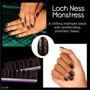 Color Street Loch Ness Monster Nail Polish Strips